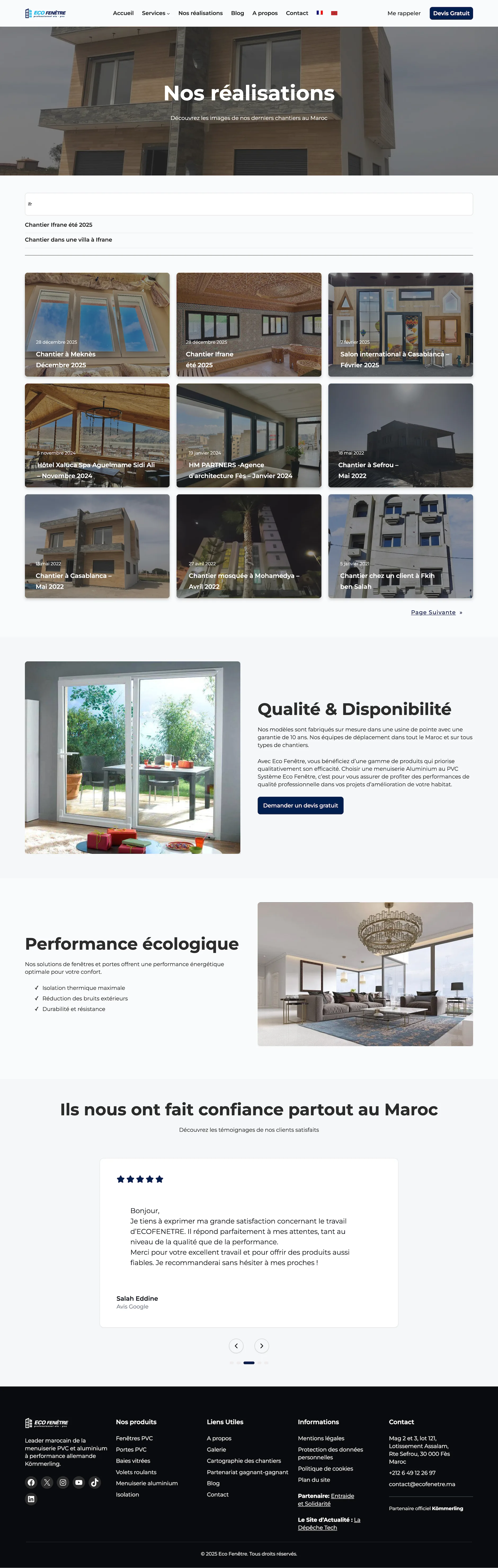 eco fenetre page nos realisations