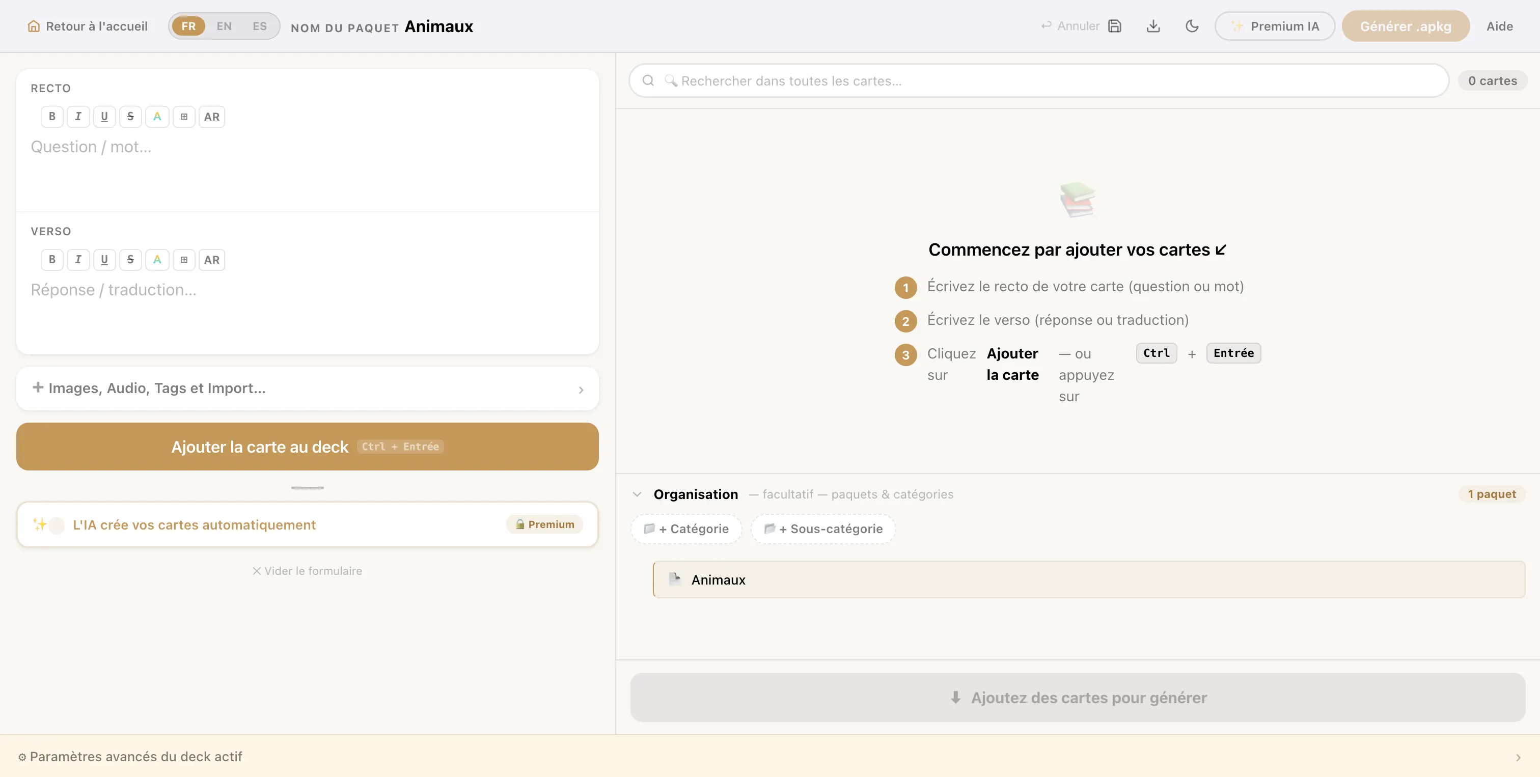 zeky package editor