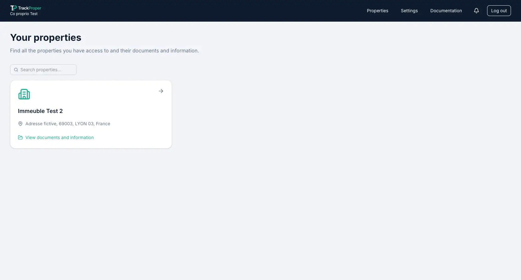 trackproper dashboard stakeholder